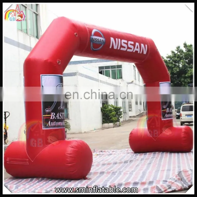 Hot selling inflatable race entrance gate,residential entrance gates,outdoor advertising arch designs
