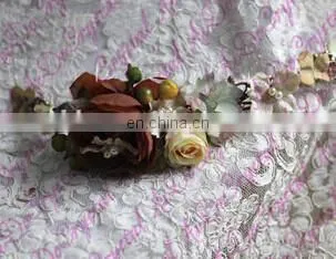 Aidocrystal hair accessories craft flower,fashion hair clip accessories,floral tiaras