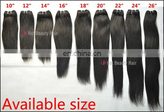 Durable Wavy Indian Temple Hair Weave