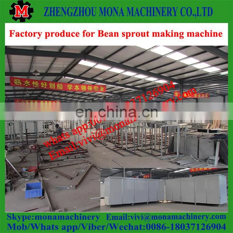 Commercial rabbits fodder making machine / hydroponic culturing barley breeding machine for sale