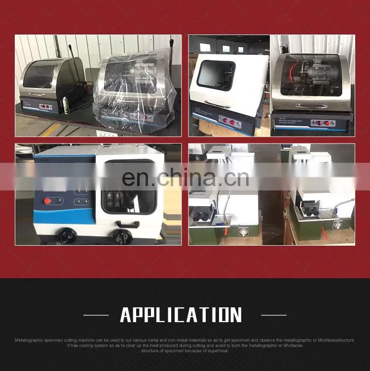 DTQ-5 Low Speed Metallographic Specimen Cutting Machine