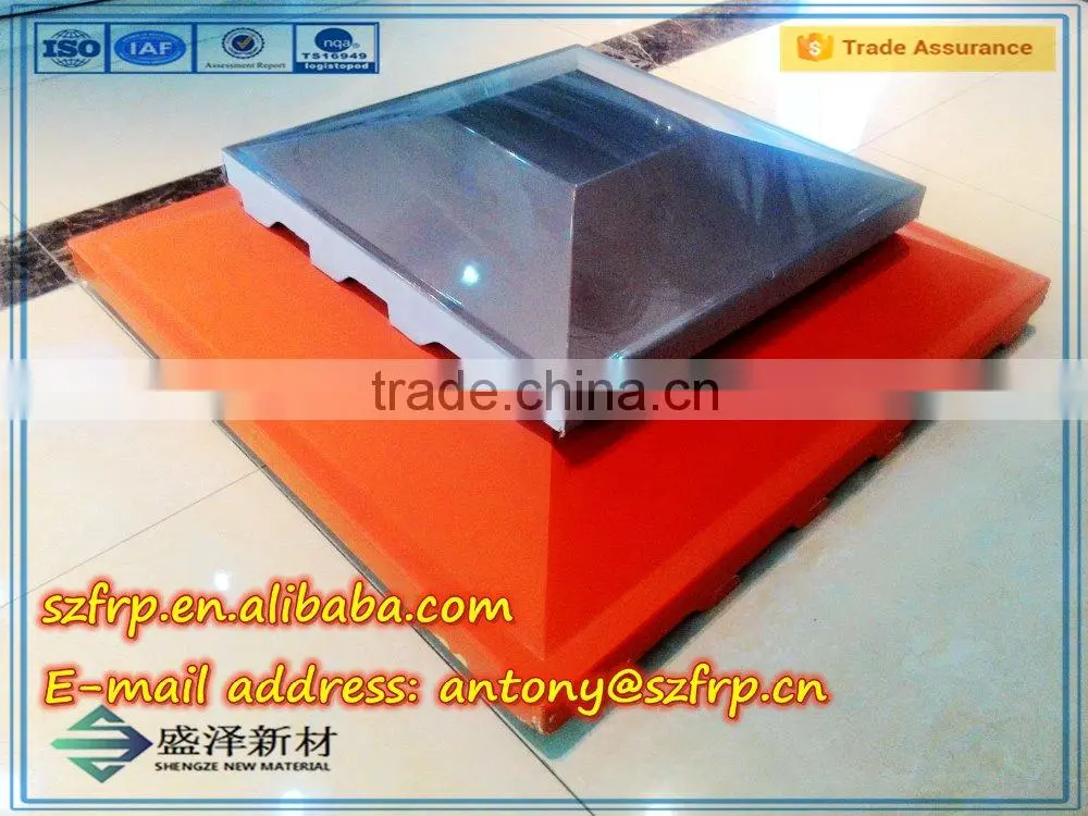 GRP/FRP waterpoof decorative frpFashionable and beautiful exterior wall panels for sale
