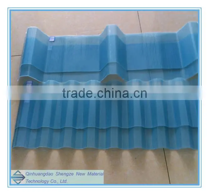 FRP daylight roof /UV protection plane skylight/corrugated plane skylight