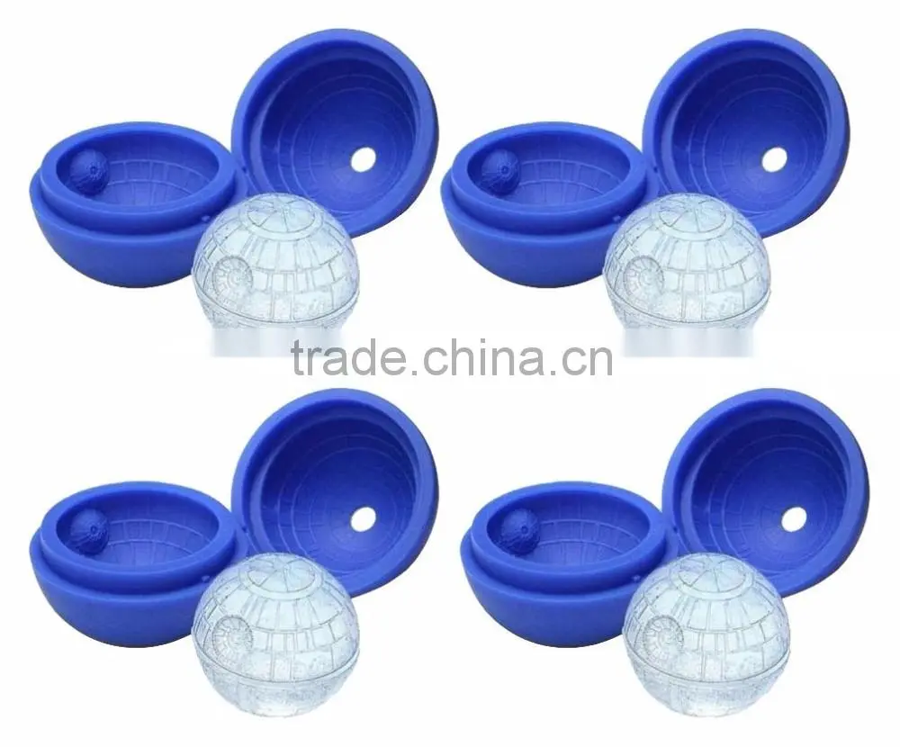 Youngsilicone Hottest selling ice tray food grade silicone ice cubes round iceball