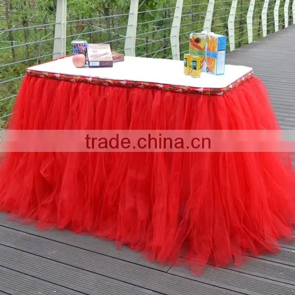 Romantic Tutu Tulle Wedding Party Birthday Supply Dessert Station Gauze Decoration SD103