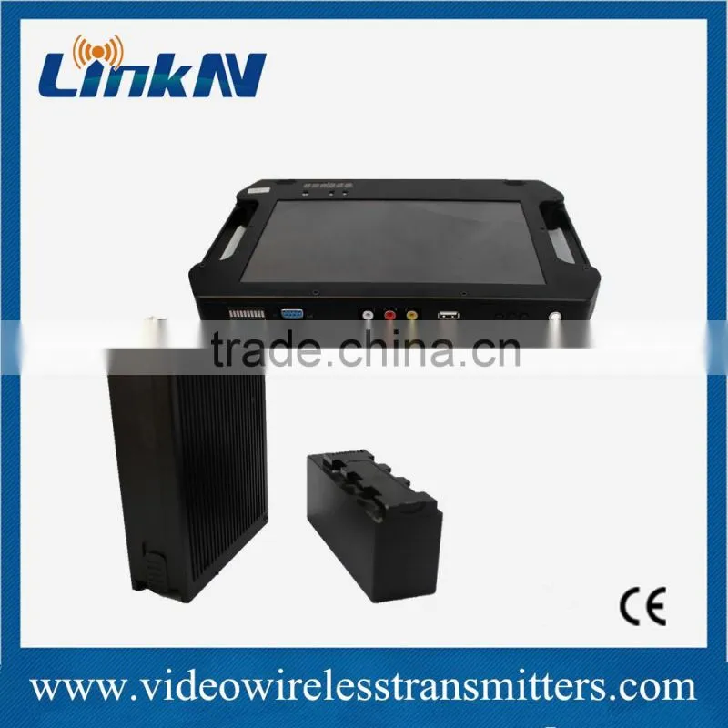 COFDM Portable wireless receiver support NLOS and high speed mobile transmission