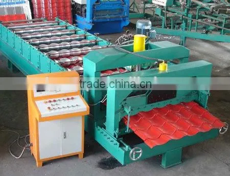 metal roofing sheet / wall cladding sheet forming machine