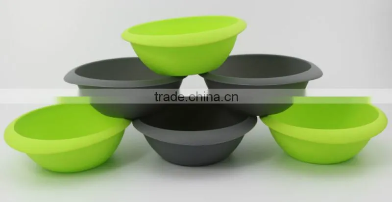 Flexible And High Heat Resistance Silicone Bowl Set