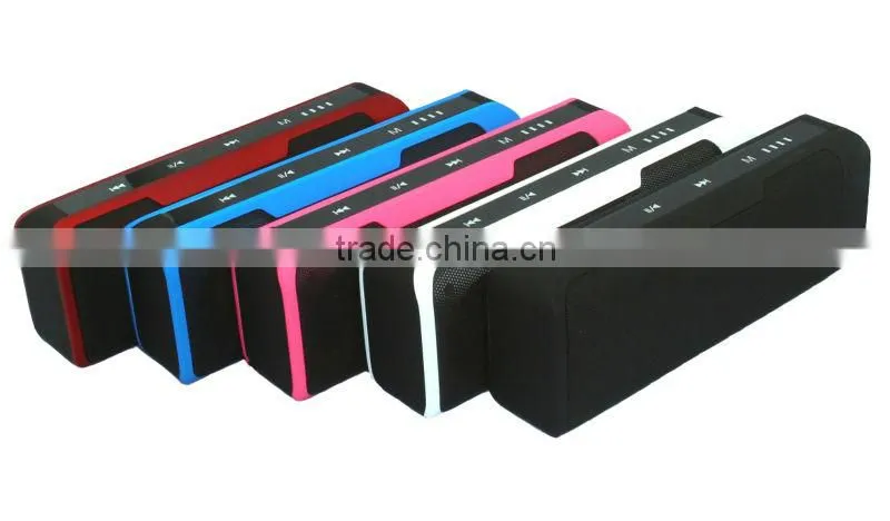 2014 New Arrival Bluetooth wireless audio transmission touch screen bluetooth speaker with power bank