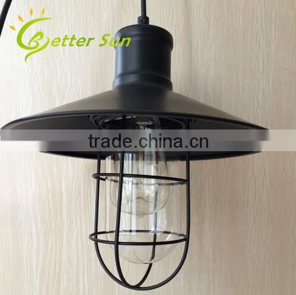 Industrial Style Vintage Outdoor Glass Cage Modern Wall Light