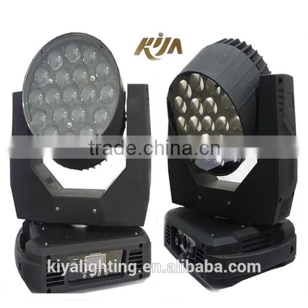HOT SALE !!! 19x15W RGBW led moving head dj light led moving head