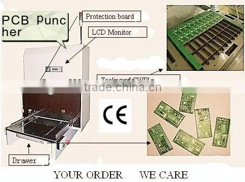 Top made PCB puncher machine