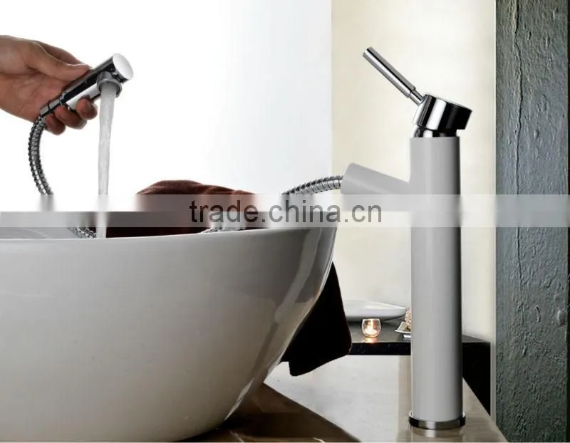 2014 hot sale baking finish single lever bathroom faucet