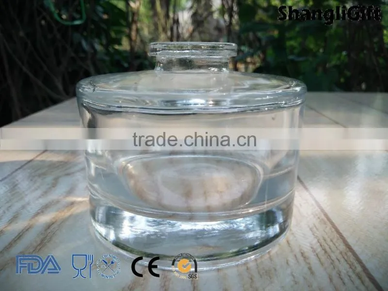 170ml Wholesale Round Crystal Glass Aroma Bottle Diffuser