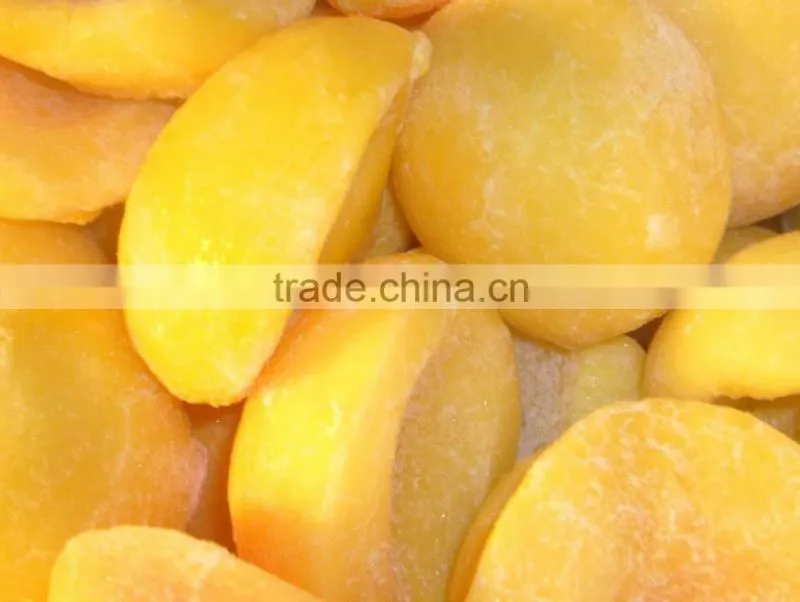 frozen yellow peach