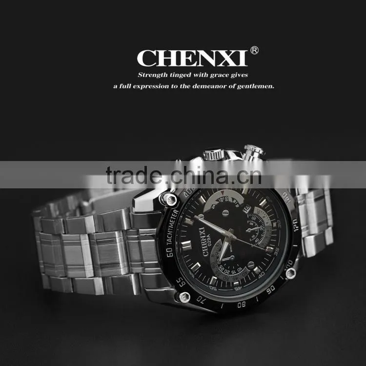 Germany best popular wrist watch, TOP quality water resistant sport watch with date 029AMD