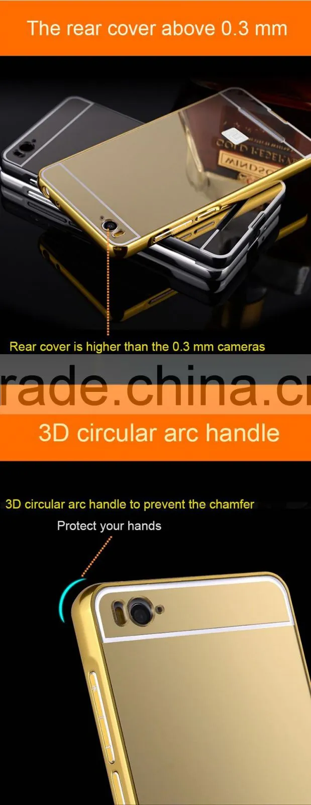 machine making cover for mobile phone metal mirror back bumper case cover for samsung galaxy j7 j5 a7 a8 mirror case