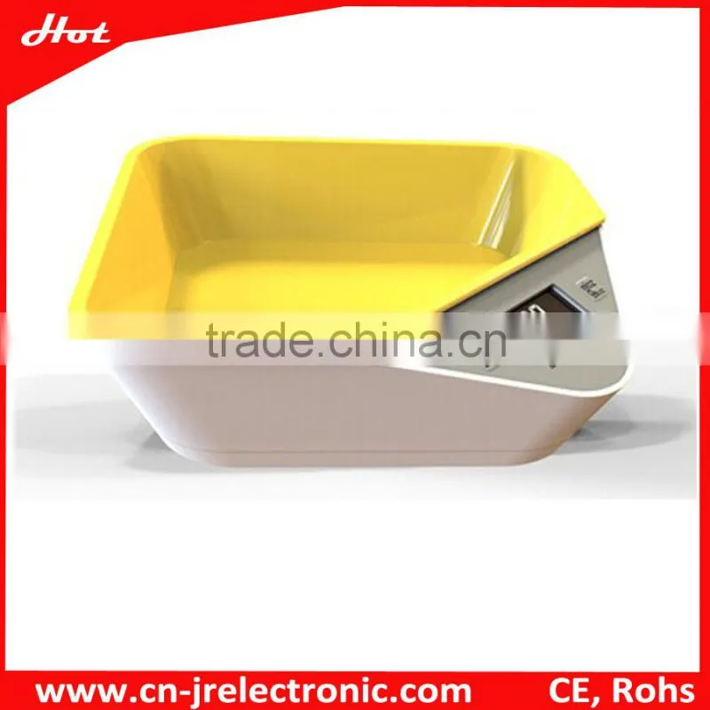 5KG ABS tray CE&ROHS digital kitchen scale color and bowl optional