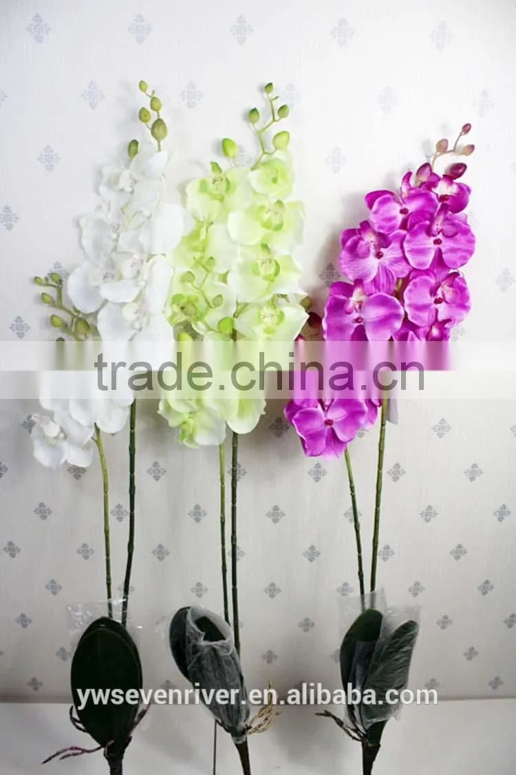 The simulation simulation flower european-style fake flower flower butterfly orchid art sitting room adornment flower arranging
