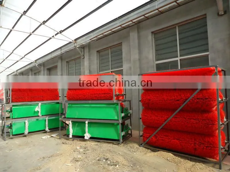 Hydraulic road sweeper matched with tractor for sale