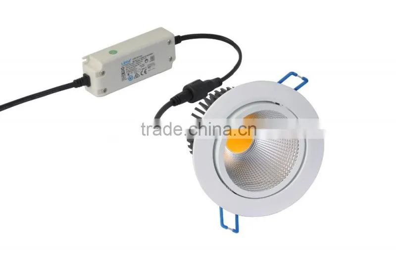 led lights 9w dimmable led cob downlight