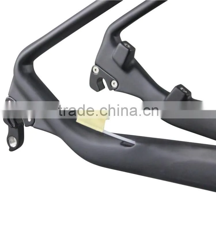 2016 Durable 26er MTB carbon frame 3K/UD finish hard tail 26 mountain bike frame
