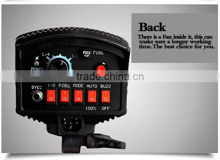 600w studio lighting equipment studio flash light