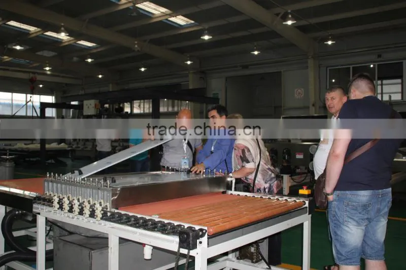 2 floor laminating machine for float glass processing