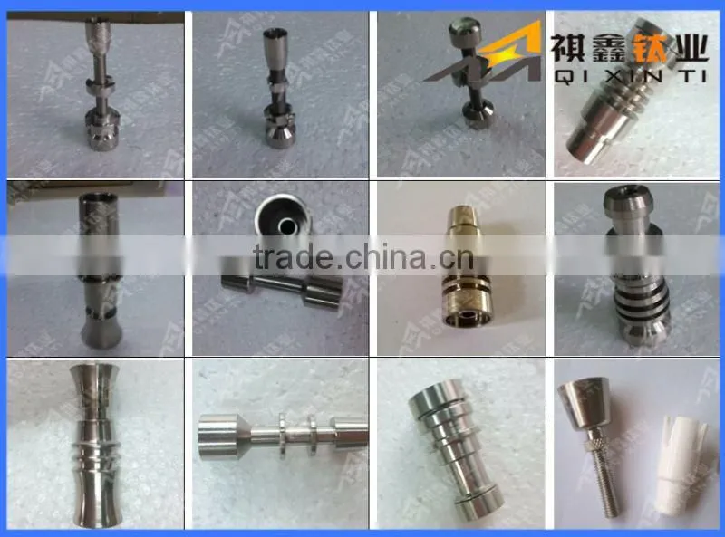 Gr2 Titanium Nail and Dabber for Smoking