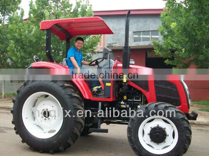 Large fuel tank QLN-904 hydraulic steering farm tractor YTO Diesel engine
