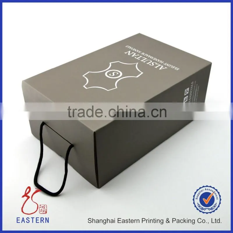 Custom Paper Shoe Box / Cardboard Shoe Box Packaging Wholesale