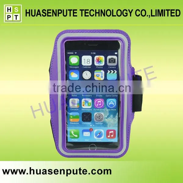 5.5 Inch Sport Armband for iPhone 6 Mobile Phone Elastic Armband
