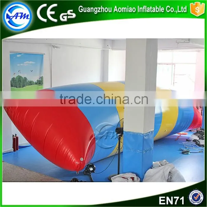 2016 Hot CE 0.55mmPVC giant inflatable water balloon,inflatable water pillow