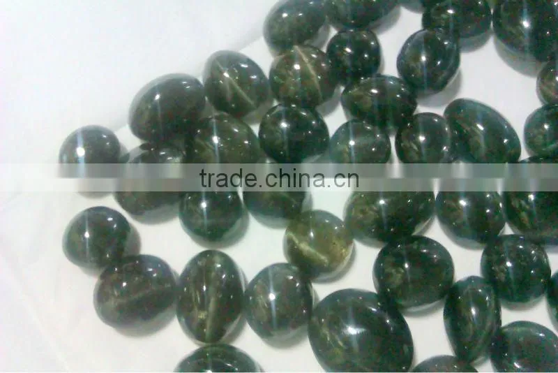 Wholesale Black Cat's Eye Gemstone Cabochons