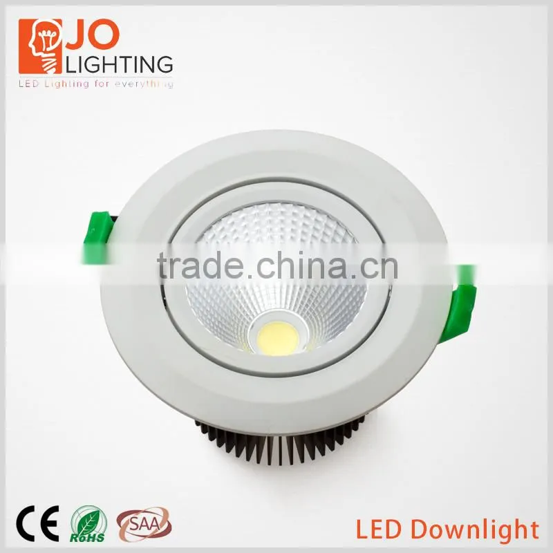 2015 Top Quality High Lumen CE ROHS SAA 3W 5W 7W 9W 12W 15W 18W LED Downlight