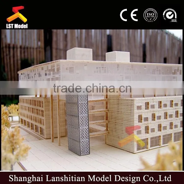industry building model exterior design