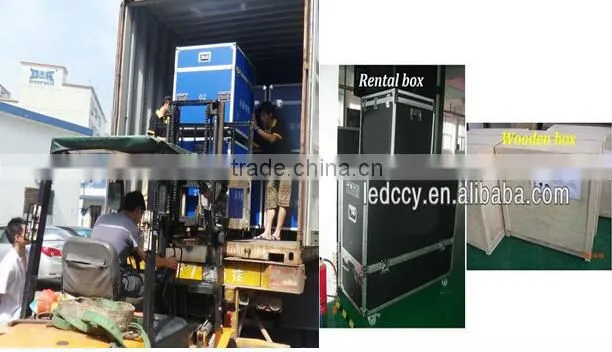 ShenZhen electronic p6 advertising led truck for rent screen