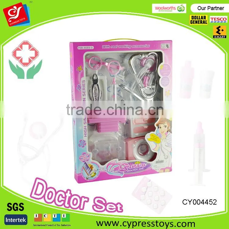Doctors supplies toys set for kit,educational toy set