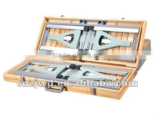 2016 new design cedarwood wooden table set