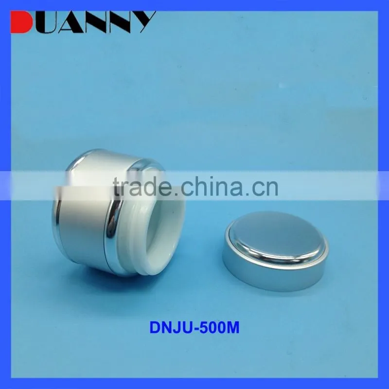 7G 15G 20G 30G 50G 100G 200G High Quality Luxury Round Acrylic Cream Cosmetic Jar Aluminium