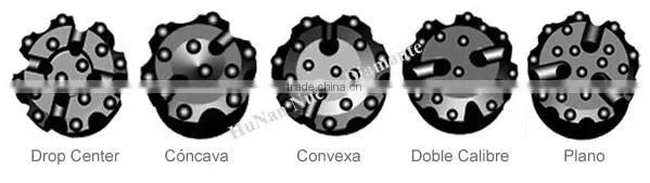 Brocas DTH y Roscadas