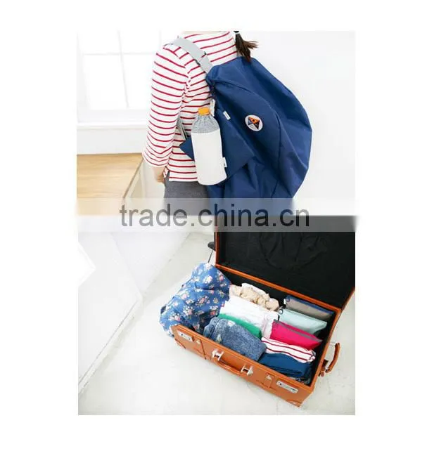 Portable bag organizer with two straps
