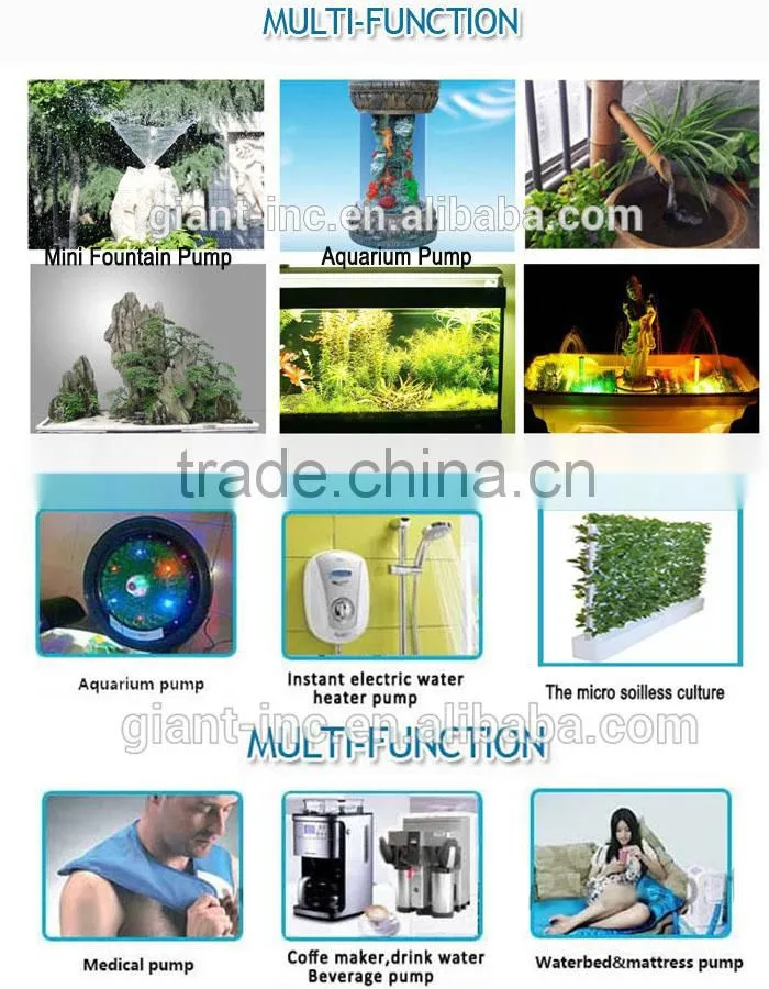Micro Water Circulation 12V Centrifugal Pump Submersible