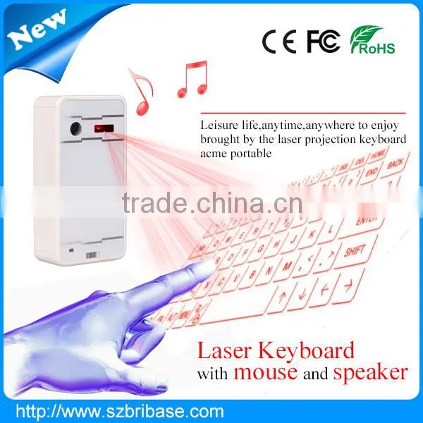 Laser projection virtuel clavier Bluetooth Wireless Infrared Keyboard