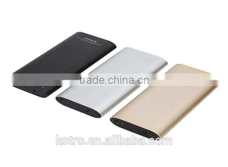 Aluminum Shell 6000mAh Fast Charging QC2.0 power bank