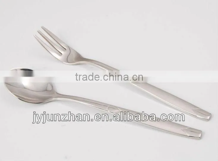 Stainless spoon and fork made in Junzhan Factory directly and low price