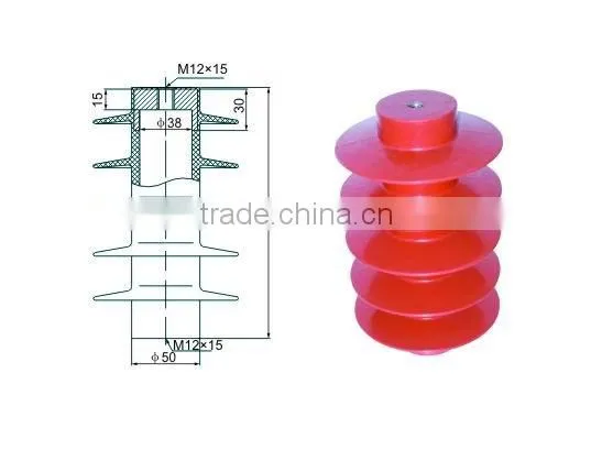 FZSW4 composite insulator of post type