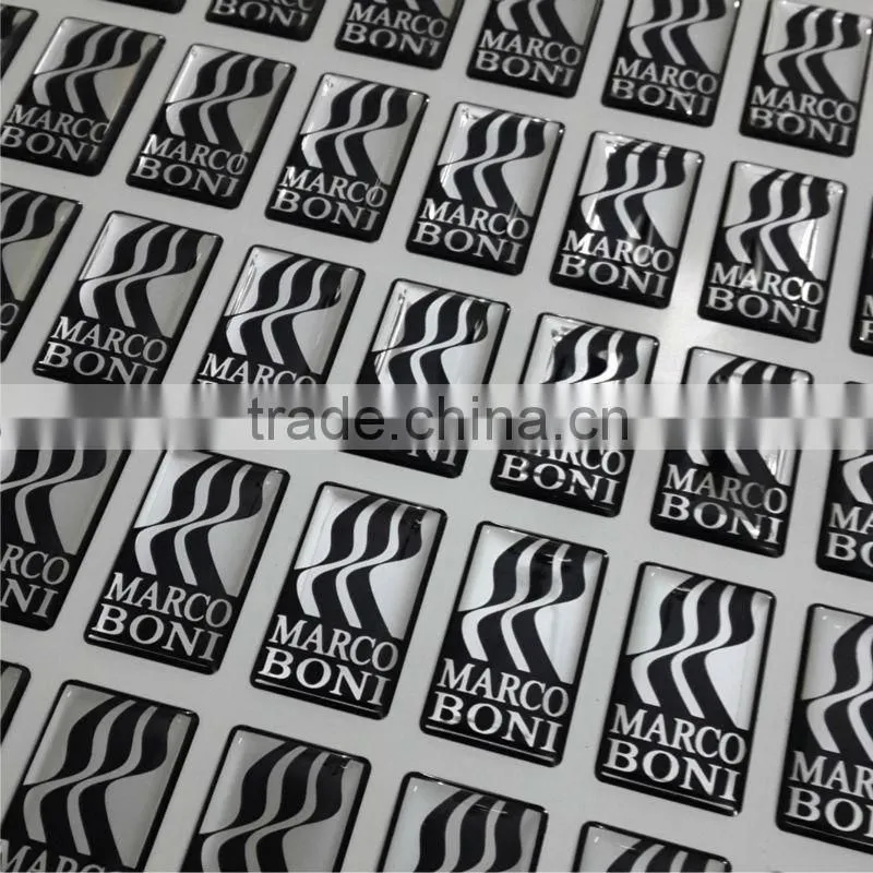 High Quality Hybrid Car Epoxy Dome Logo