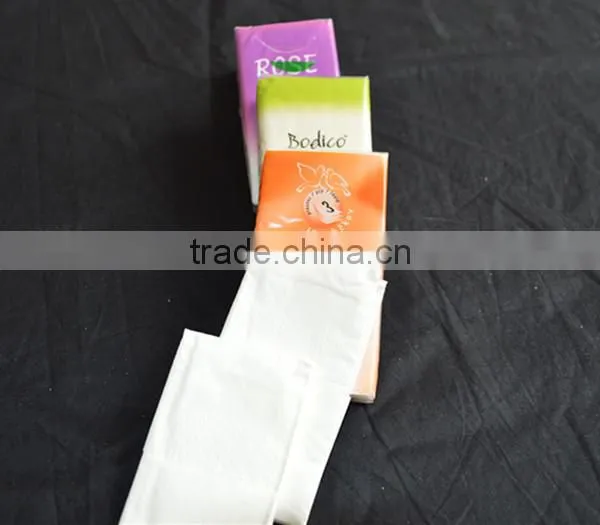 2ply standard pocket tissue paper handkerchief