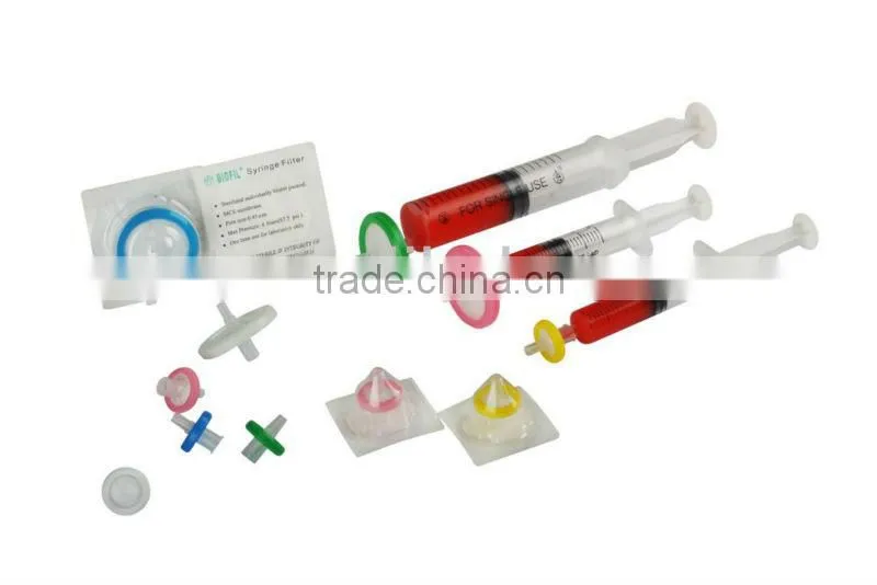 Syringe Filters with Non-Sterilized PES Membrane